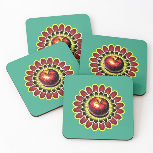 Item preview, Apple and daisy designed and sold by Gaspar Avila.