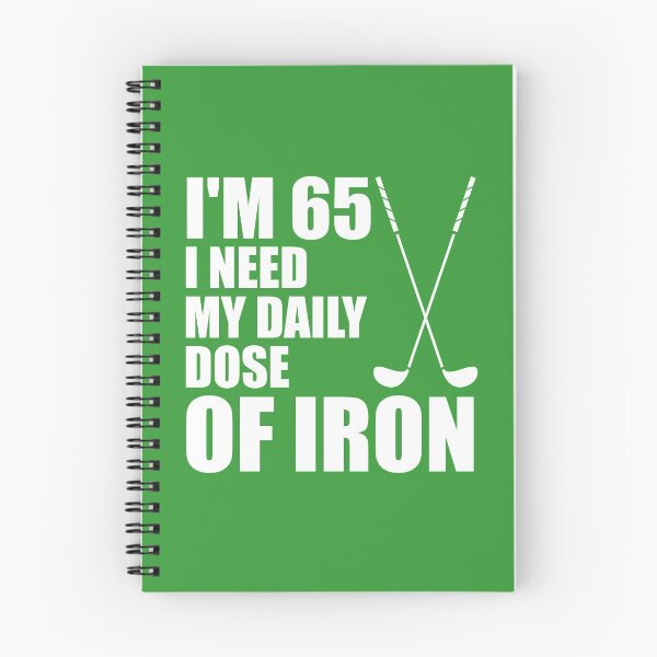 Item preview, 65 Daily Dose Of Iron Golf Clubs designed and sold by jaycartoonist.