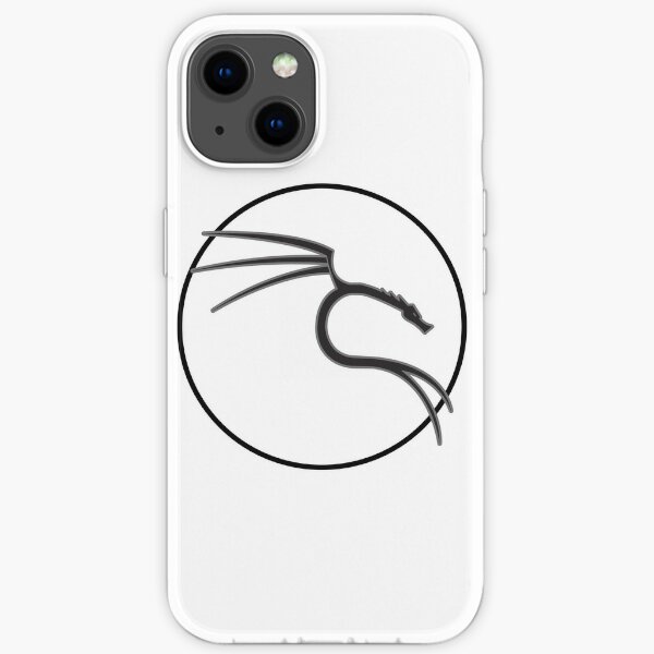 Kali Linux Logo Dragons For T-shirt Prints pillows laptop skins Shower Curtains posters and more iPhone Soft Case