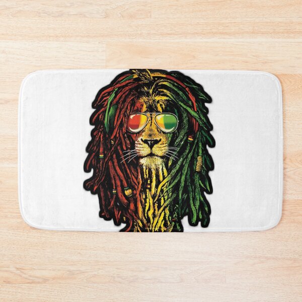 Artikelvorschau, Bob Marley Löwe-T-Shirt entworfen und verkauft von merchamjad.