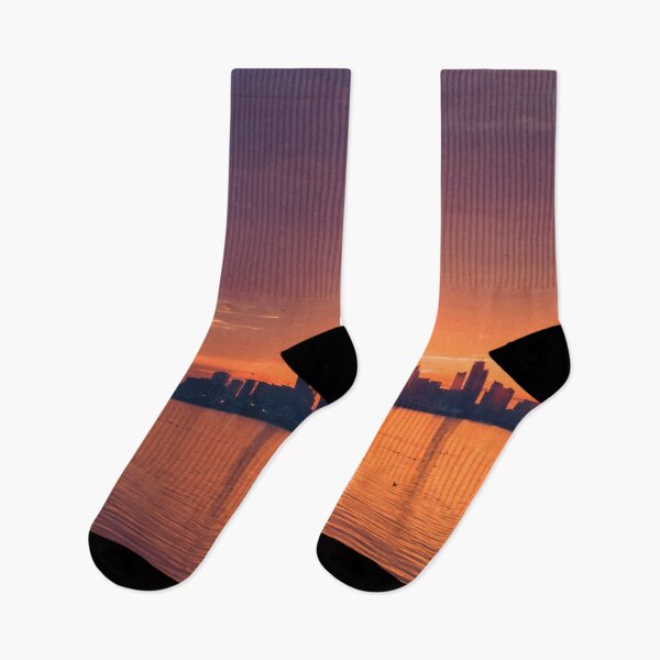 Item preview, Bright and Orange Toronto Sunrise designed and sold by Georgia Mizuleva.