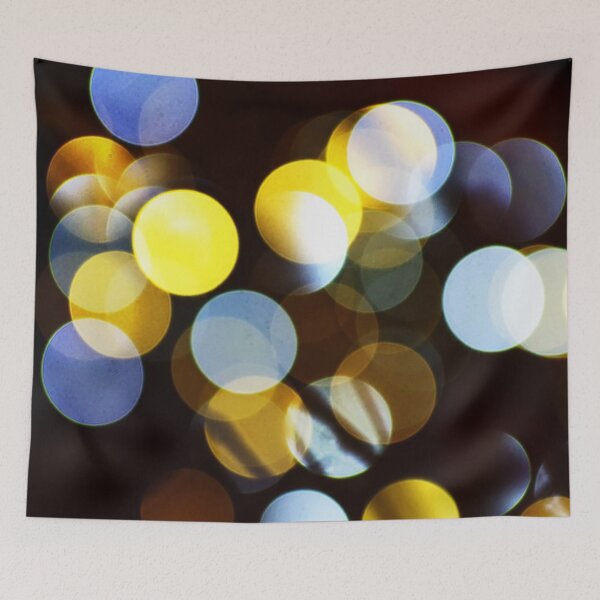 Item preview, Winter lights bokeh designed and sold by Bluesrose.