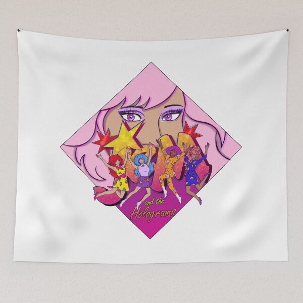 Item preview, Jem and the Holograms - Jump! designed and sold by braeprint.
