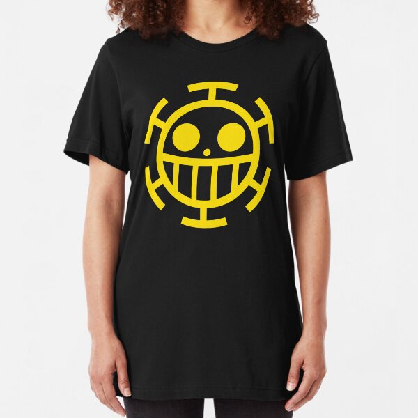 Heart Pirates Jolly Roger Slim Fit T-Shirt