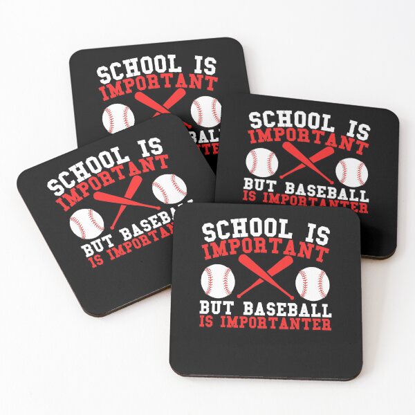 Item preview, School Is Important But Baseball Is Importanter Sport designed and sold by dotzi.