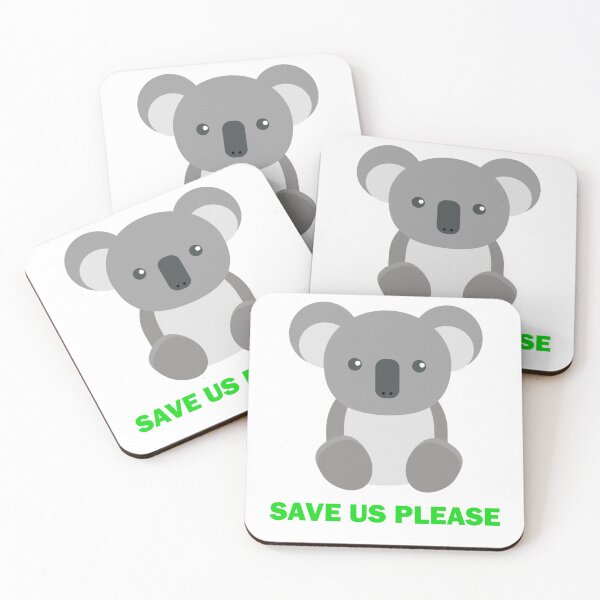 Item preview, Save us please koala design designed and sold by Raseelvm.