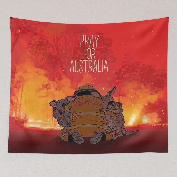 Item preview, Pray for Australia designed and sold by M4nga.