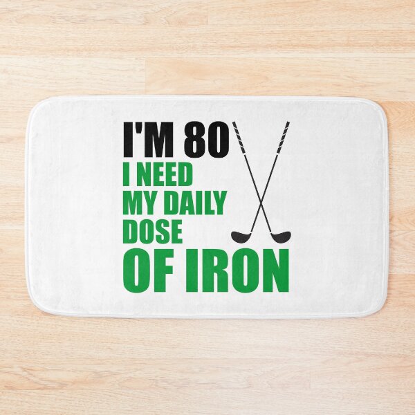 Item preview, 80 Daily Dose Of Iron Golf Clubs designed and sold by jaycartoonist.