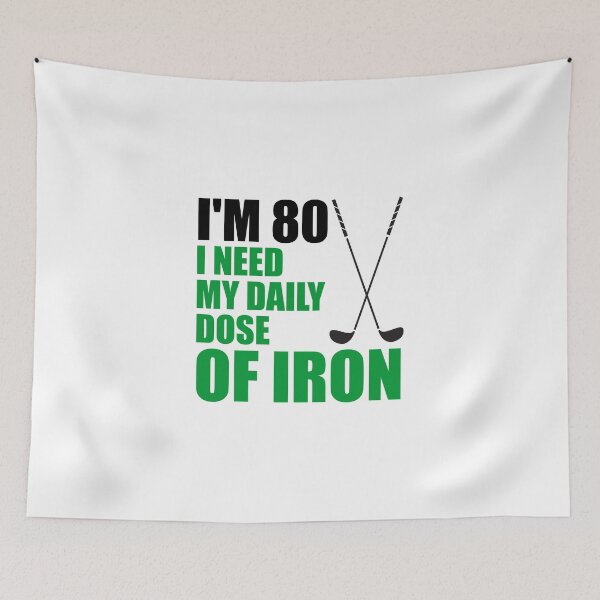 Item preview, 80 Daily Dose Of Iron Golf Clubs designed and sold by jaycartoonist.