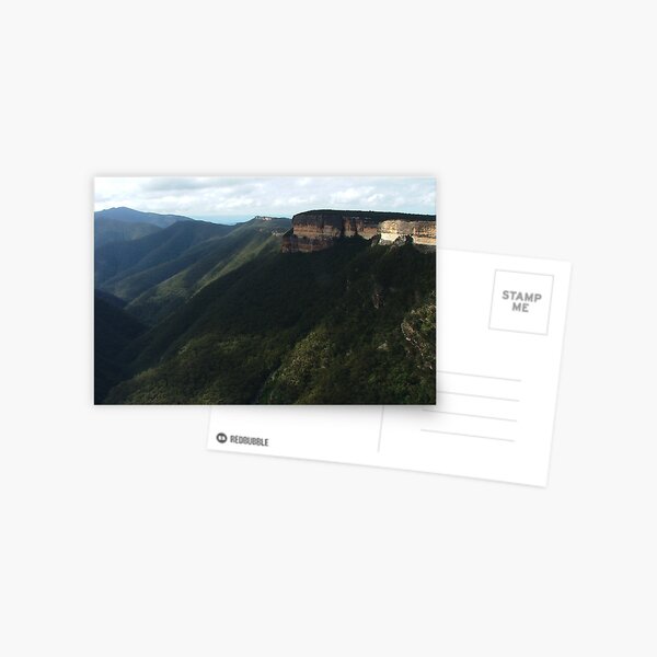Kanangra Walls, western Blue Mountains Postcard