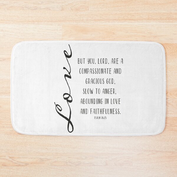 Item preview, LOVE Psalm 86:15 designed and sold by Choose-Hope.