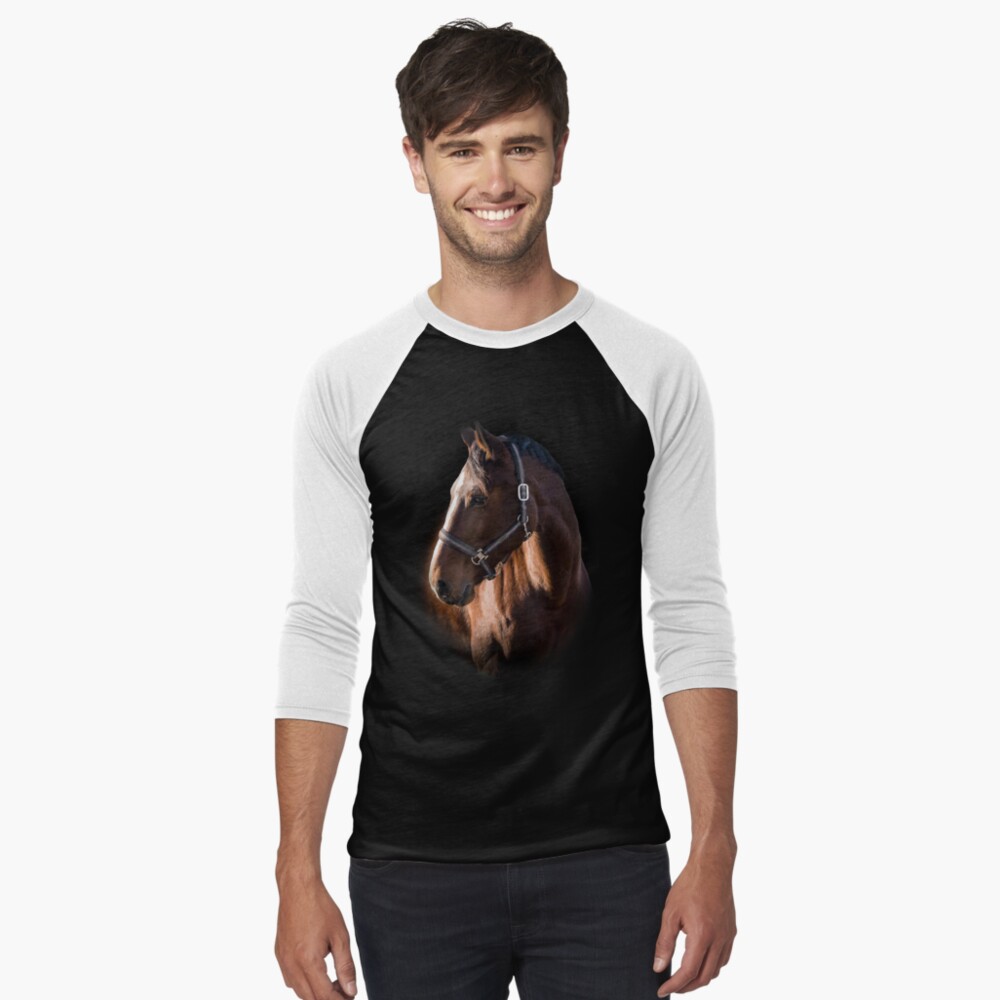 Aperçu de l'œuvre T-shirt baseball manches ¾ créée et vendue par cwhatisee.
