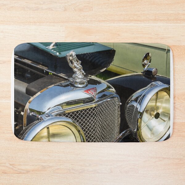 Item preview, The front of a green 1940s Alvis roadster on display at a car show designed and sold by Graham Cornall.