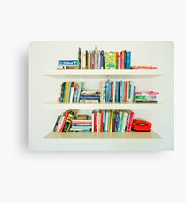 Bookshelf Canvas Print