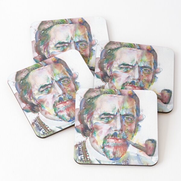 Item preview, ALAN WATTS watercolor portrait.14 designed and sold by lautir.