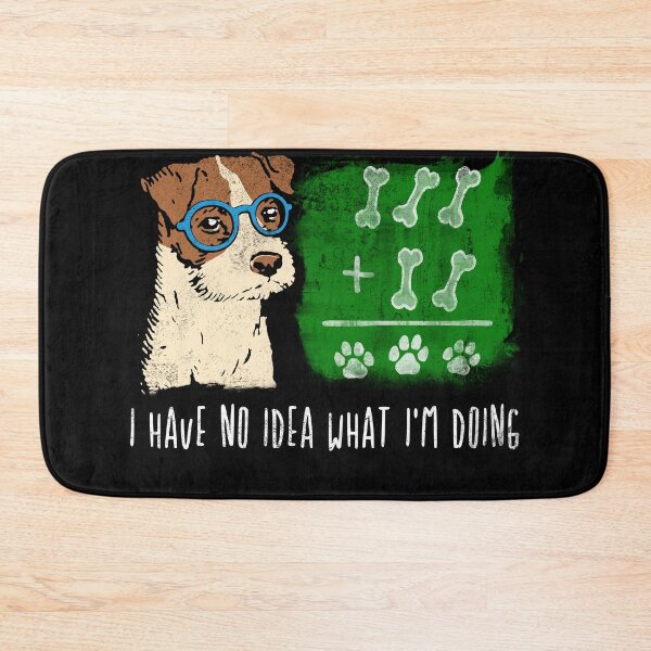 Item preview, I don't know dog I funny saying school designed and sold by ChrisFeil.