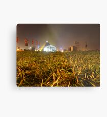 Pyramid Stage, Glastonbury Festival 2007 Metal Print