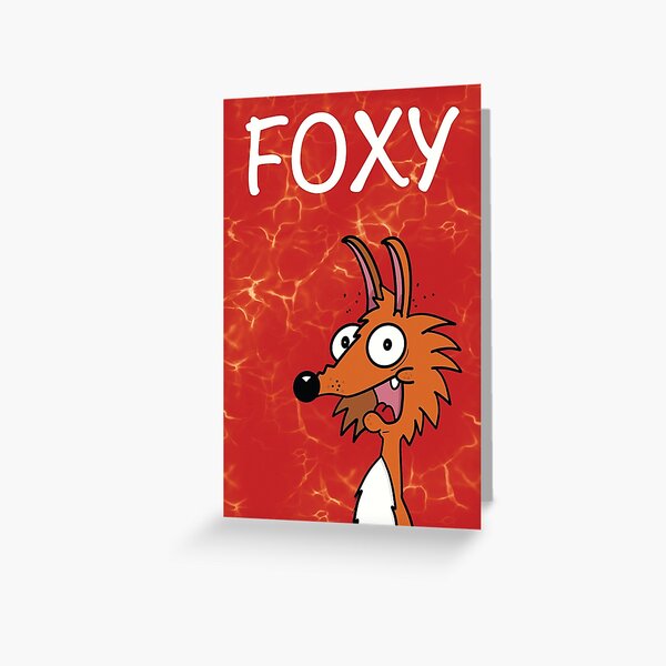 Foxy Valentines Greeting Card