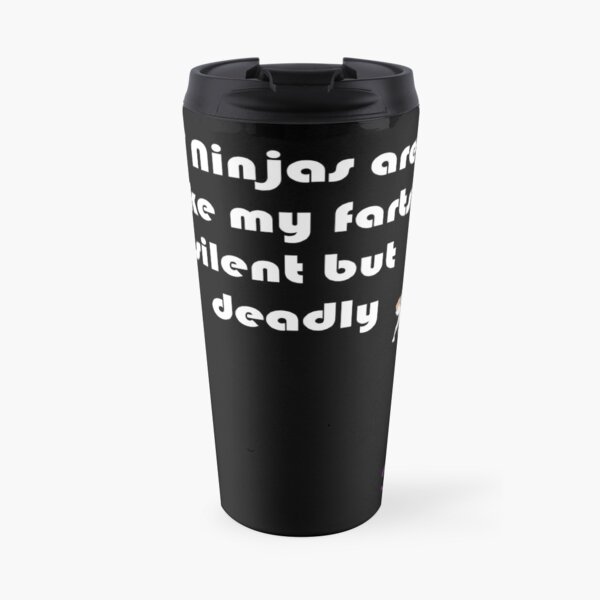 Ninja Fart Travel Mug