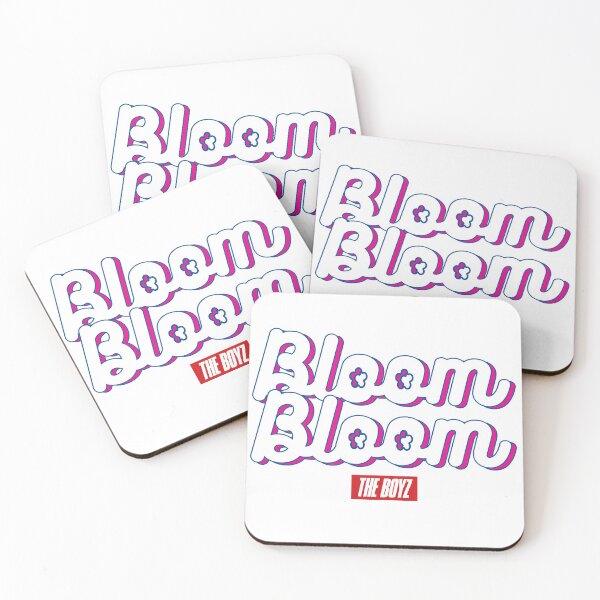 Item preview, The Boyz Bloom Bloom KPop HD Logo designed and sold by KPopverse2.