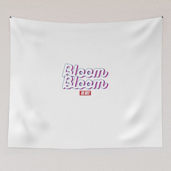Item preview, The Boyz Bloom Bloom KPop HD Logo designed and sold by KPopverse2.