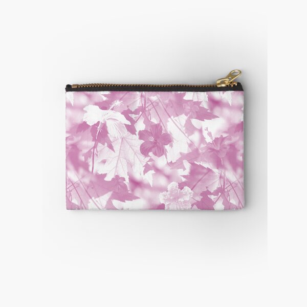 Item preview, Hibiscus and leaves. Pink. designed and sold by MindTravel.