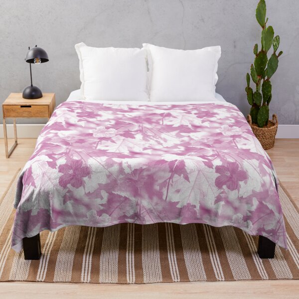 Item preview, Hibiscus and leaves. Pink. designed and sold by MindTravel.