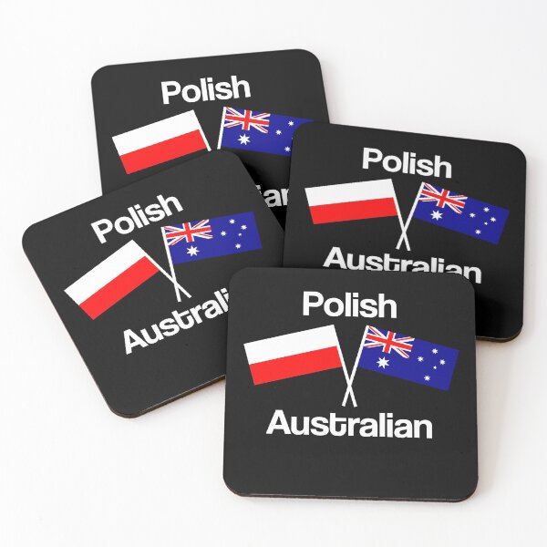 Item preview, Polish Australian Poland and Australia Flags designed and sold by Krukowski.
