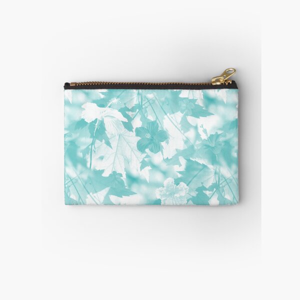 Item preview, Hibiscus and leaves. Blue. designed and sold by MindTravel.