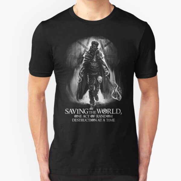 Dresden Random Destruction Harry Slim Fit T-Shirt