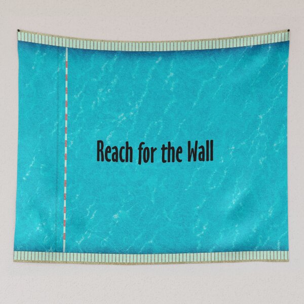 Item preview, Swimming Reach for the Wall designed and sold by teepossible.