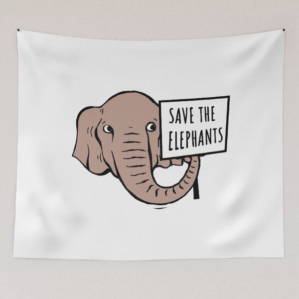 Item preview, Save Elephants designed and sold by lucamendieta.