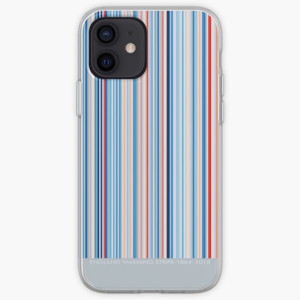 Warming Stripe- England iPhone Soft Case