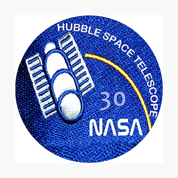 Artikelvorschau, Der Hubble bei 30 Patch entworfen und verkauft von Nikki SpaceStuffPlus.