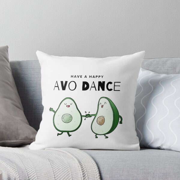 Item preview, Cute Funny Avocado Dancing designed and sold by chihaiprints.