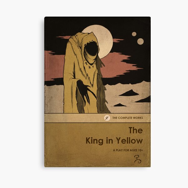The King in Yellow Canvas Print
