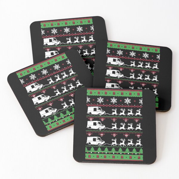 Item preview, Mail Carrier Ugly Christmas Sweater Funny Gift designed and sold by TooFlyDesign.