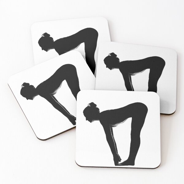 Aperçu de l'œuvre Pose de yoga créée et vendue par SadSacDesigns.