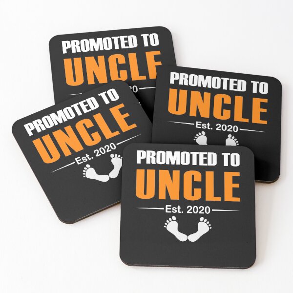 Item preview, New Uncle Promoted To Uncle 2020 Gift Pregnancy Announcement designed and sold by TooFlyDesign.
