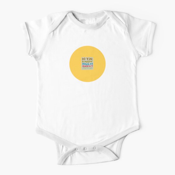 projectile vomiting Short Sleeve Baby One-Piece