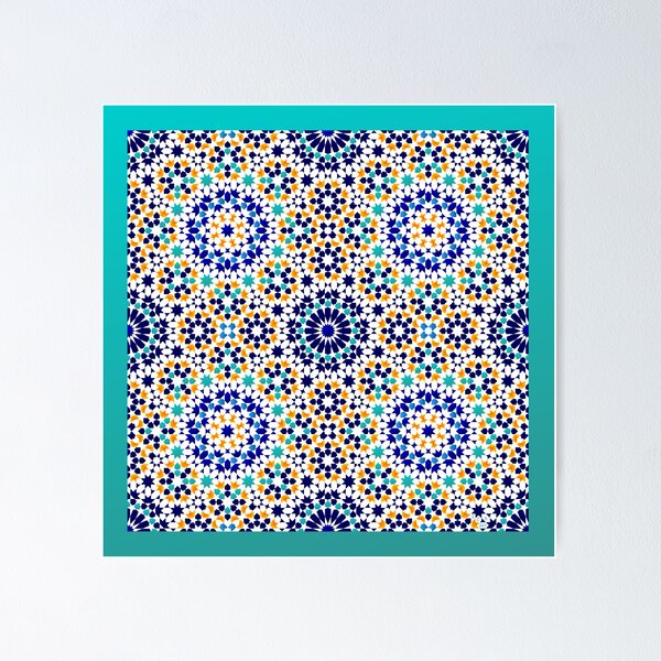 Item preview, Meknes geometric pattern designed and sold by skeith99.
