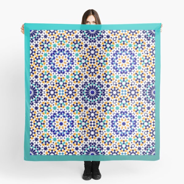 Meknes geometric pattern Scarf
