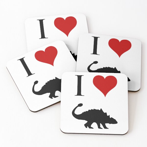 Item preview, I Love Dinosaurs - Ankylosaurus designed and sold by jezkemp.