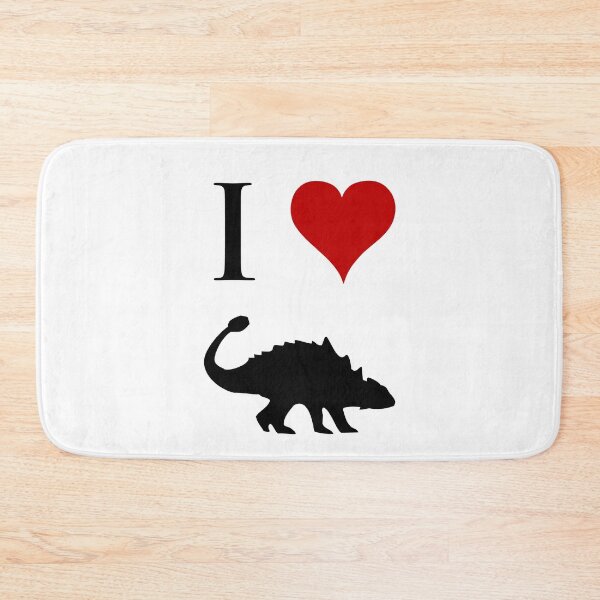 Item preview, I Love Dinosaurs - Ankylosaurus designed and sold by jezkemp.
