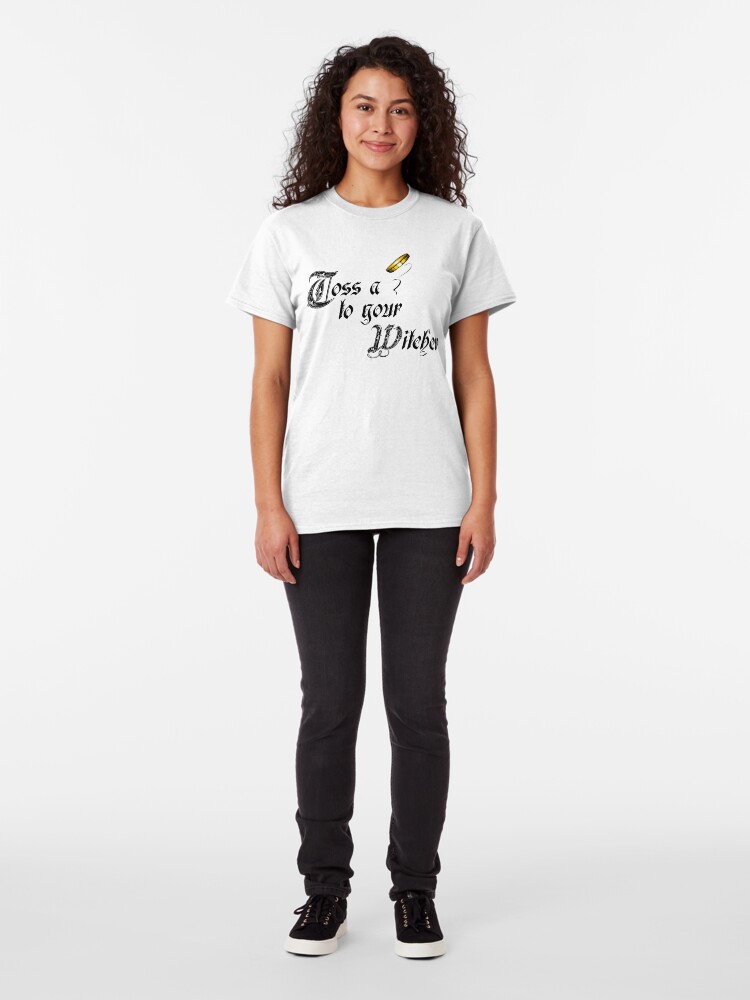Alternate view of Toss a coin to your Witcher Classic T-Shirt