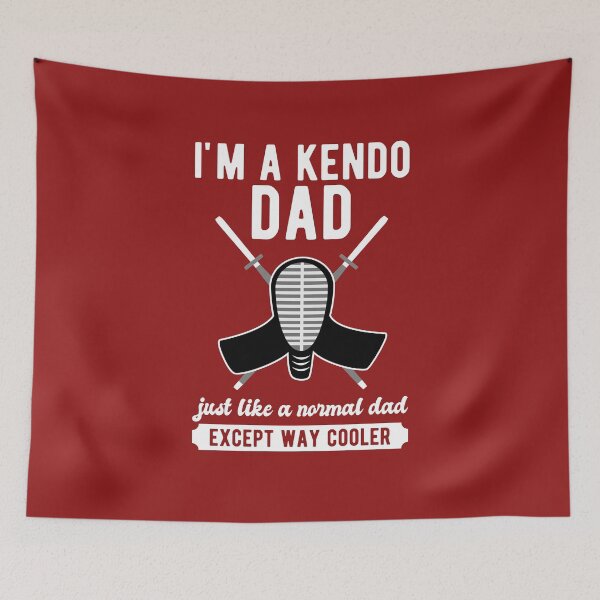 Item preview, I'm a Kendo Dad Just Like a Normal Dad Except Way Cooler designed and sold by Dan66.