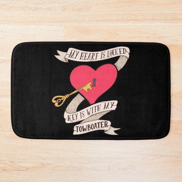 Item preview, Valentine's Day Gift - Towboater's Wife Gift, Towboater's Girlfriend Gift - My Heart Is Locked, Key Is With My Towboater designed and sold by kntranhoang.