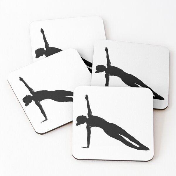 Aperçu de l'œuvre Planche latérale de pose de yoga créée et vendue par SadSacDesigns.