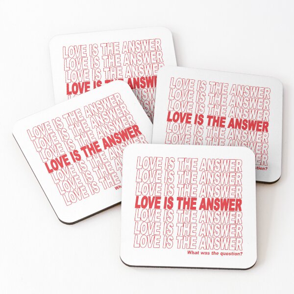 Item preview, Love is the Answer - What was the Question designed and sold by Ginny Gaura.
