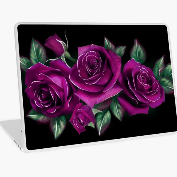Item preview, Gothic Dark Purple Roses designed and sold by CharliFaure.